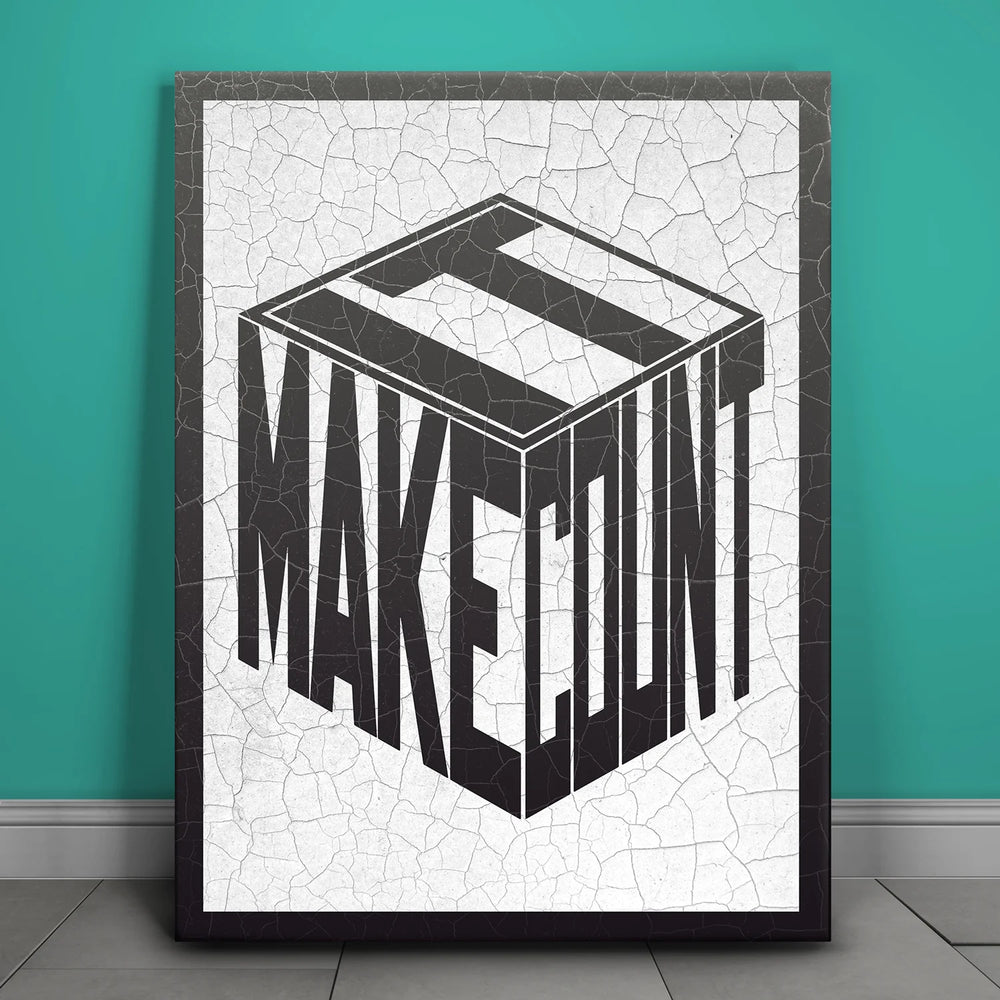 Featured image 1 for Make It Count - Cracked Paint