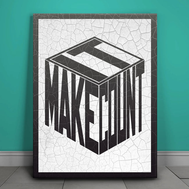 Featured image 1 for Make It Count - Cracked Paint