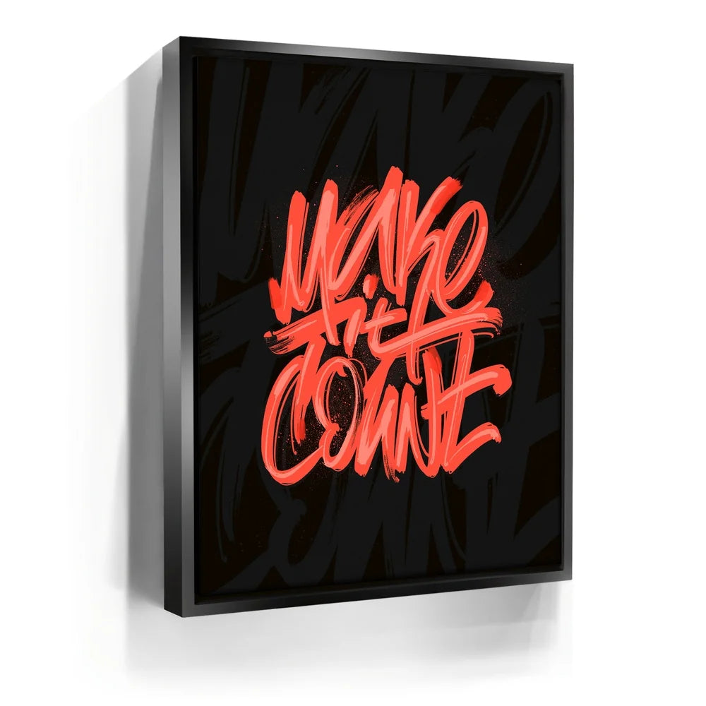Featured image 5 for Make It Count - Red - Calligraphy