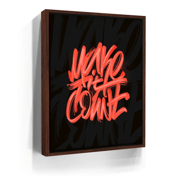 Featured image 10 for Make It Count - Red - Calligraphy
