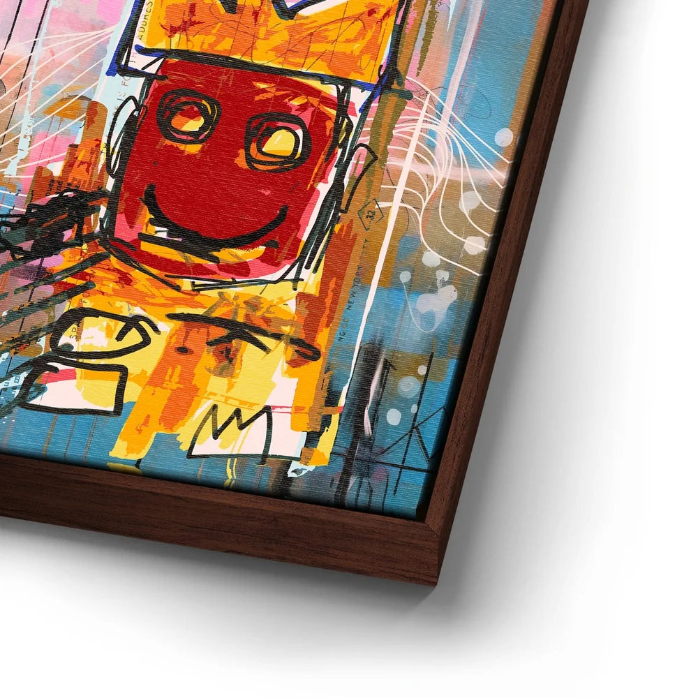 Featured image 14 for Make Love Not War - Basquiat Inspired