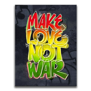 Make Love Not War - Graffiti