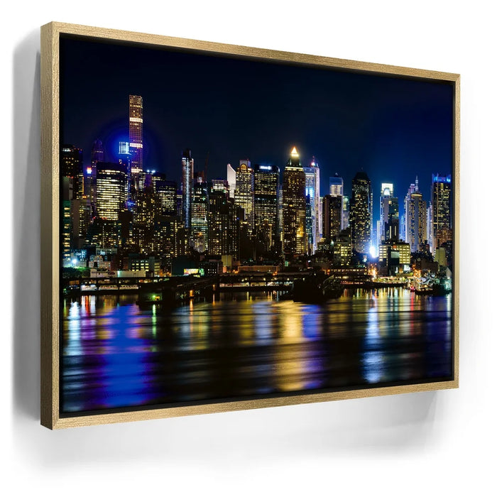 Featured image 7 for Manhattan Skyline View At Night - 1 Of 2