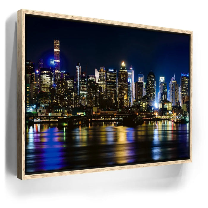 Featured image 9 for Manhattan Skyline View At Night - 1 Of 2