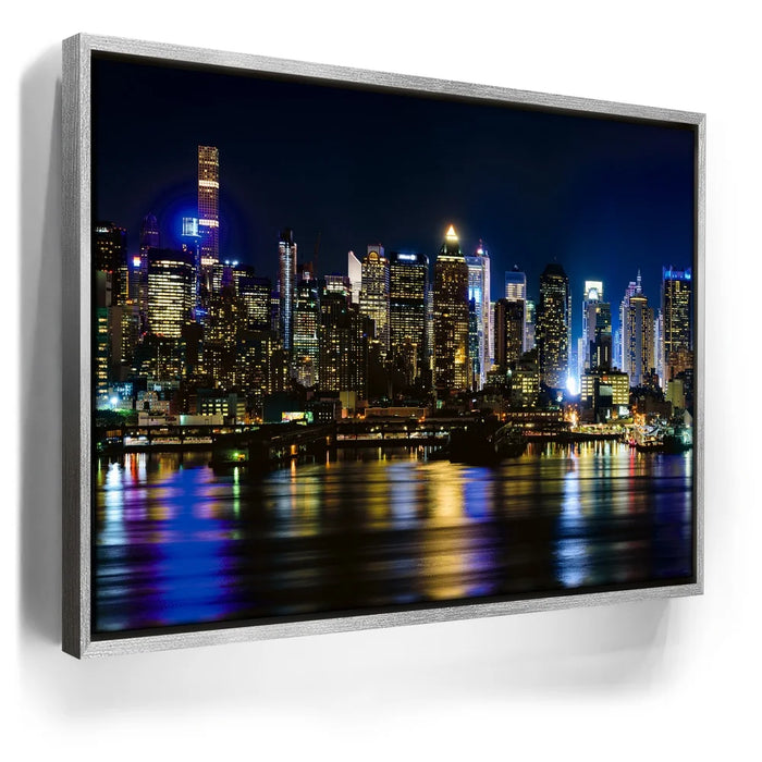 Featured image 8 for Manhattan Skyline View At Night - 1 Of 2