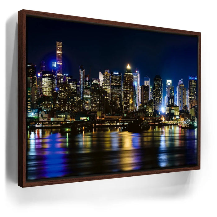 Featured image 10 for Manhattan Skyline View At Night - 1 Of 2