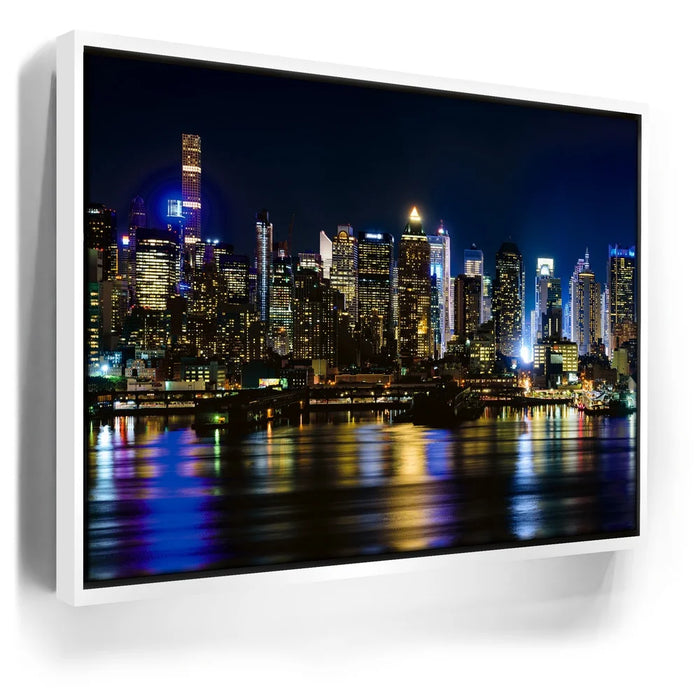 Featured image 6 for Manhattan Skyline View At Night - 1 Of 2