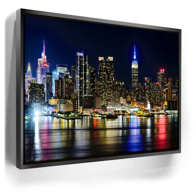 Featured image 5 for Manhattan Skyline View At Night - 2 Of 2
