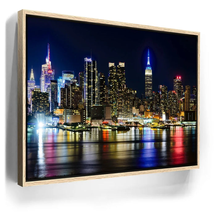 Featured image 9 for Manhattan Skyline View At Night - 2 Of 2