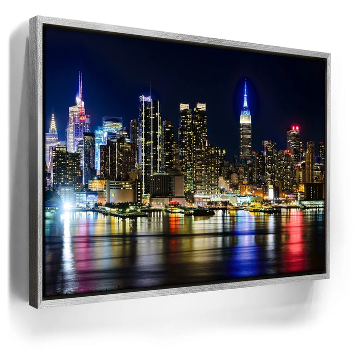 Featured image 8 for Manhattan Skyline View At Night - 2 Of 2