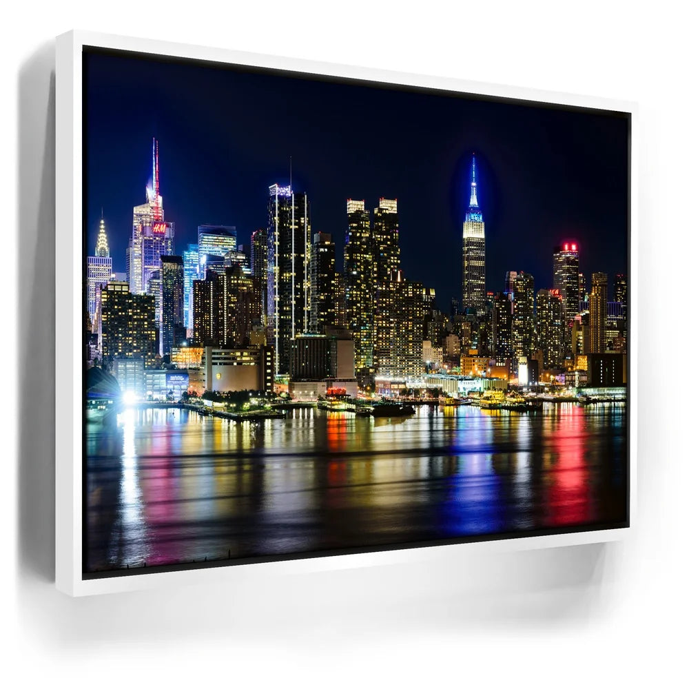 Featured image 6 for Manhattan Skyline View At Night - 2 Of 2