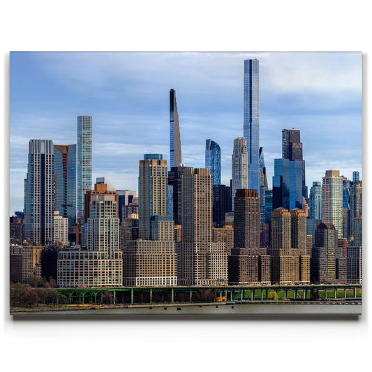 Manhattan Upper West Side Skyline View - 1 Of 2 Posters, Prints, & Visual Artwork TheGoatWallArt LANDSCAPE 24x18 0.75" STANDARD