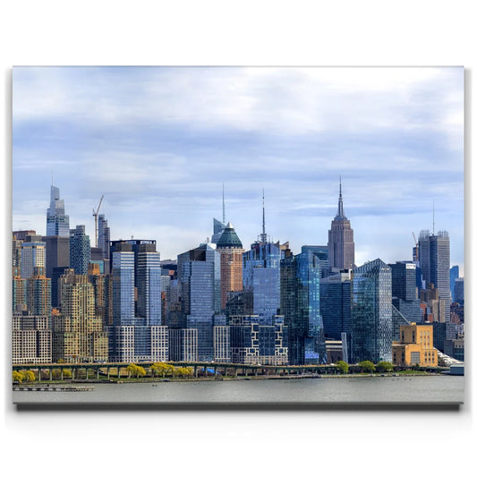 Manhattan Upper West Side Skyline View - 2 Of 2 Posters, Prints, & Visual Artwork TheGoatWallArt LANDSCAPE 24x18 0.75" STANDARD