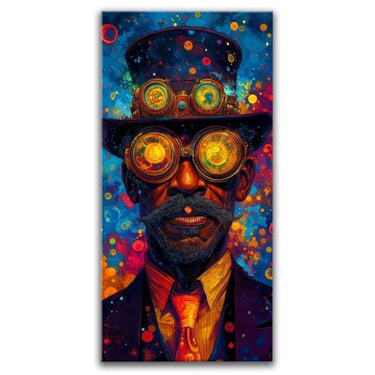 Master Of Celestial Gears Posters, Prints, & Visual Artwork TheGoatWallArt PORTRAIT - TALL 15x30 0.75" STANDARD