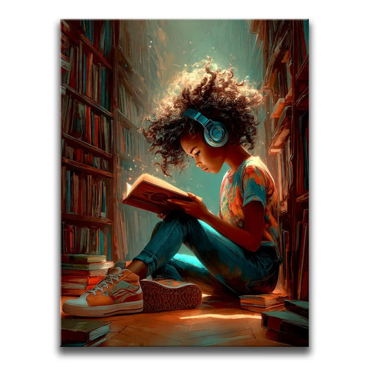 Melodies Of The Mind Posters, Prints, & Visual Artwork TheGoatWallArt PORTRAIT 18x24 0.75" STANDARD