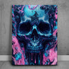 Featured image 1 for Metalic Blue Skull