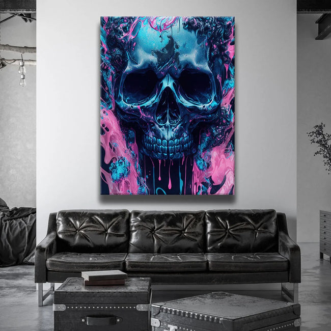 Featured image 2 for Metalic Blue Skull