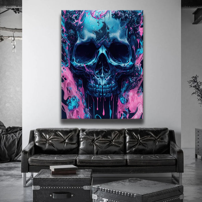 Featured image 2 for Metalic Blue Skull