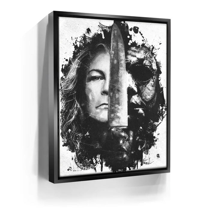 Featured image 5 for Michael Myers Canvas Set - Black & White