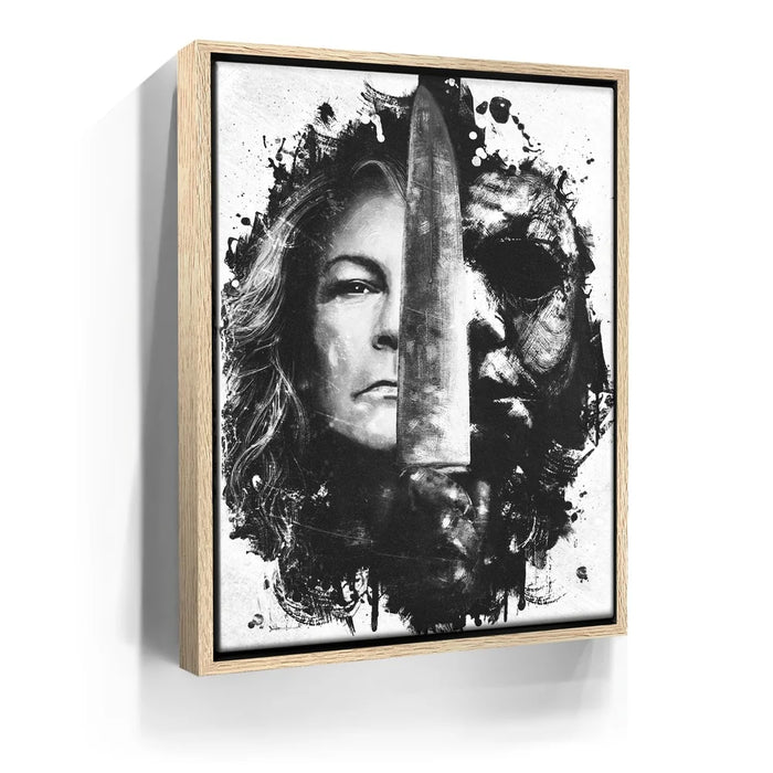 Featured image 9 for Michael Myers Canvas Set - Black & White