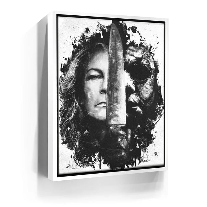 Featured image 6 for Michael Myers Canvas Set - Black & White
