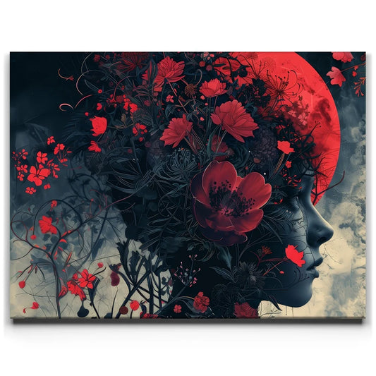 Midnight Muse Posters, Prints, & Visual Artwork TheGoatWallArt LANDSCAPE 24x18 0.75" STANDARD