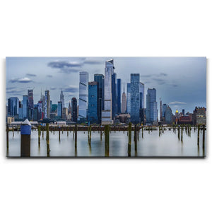 Midtown Manhattan And Hudson Yards In Daylight Panoramic
