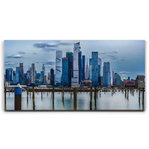Midtown Manhattan And Hudson Yards In Daylight Panoramic