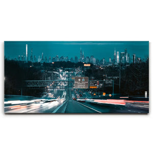 Midtown Manhattan From New Jersey Panoramic