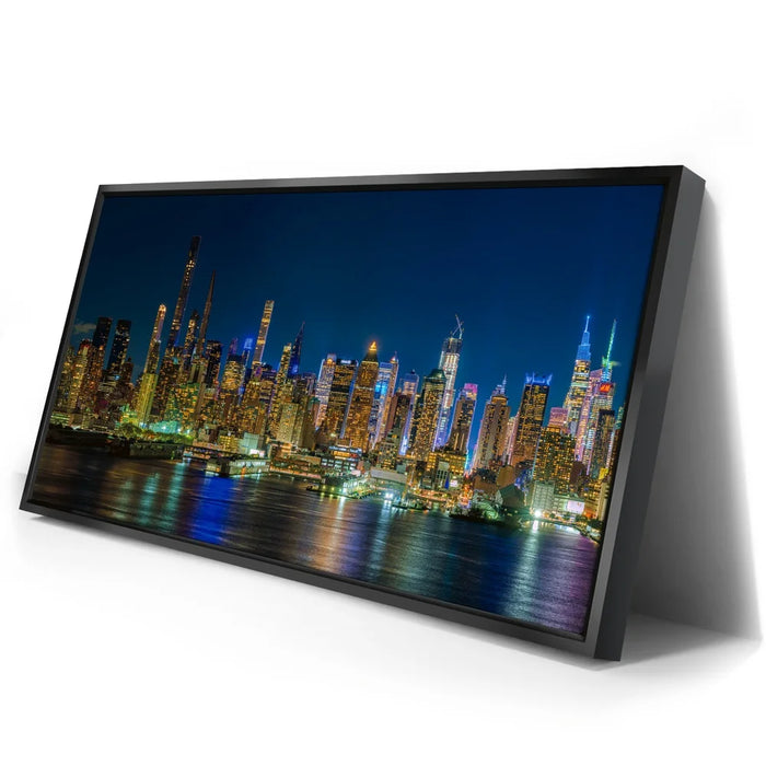 Featured image 2 for Midtown Manhattan Skyline Panoramic View At Night - 1 Of 2