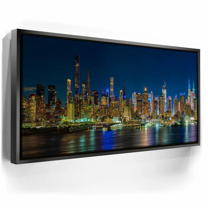 Featured image 5 for Midtown Manhattan Skyline Panoramic View At Night - 1 Of 2