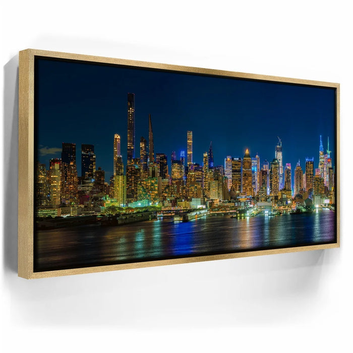 Featured image 7 for Midtown Manhattan Skyline Panoramic View At Night - 1 Of 2