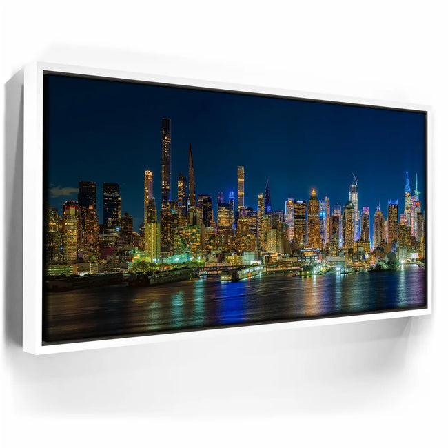 Featured image 6 for Midtown Manhattan Skyline Panoramic View At Night - 1 Of 2