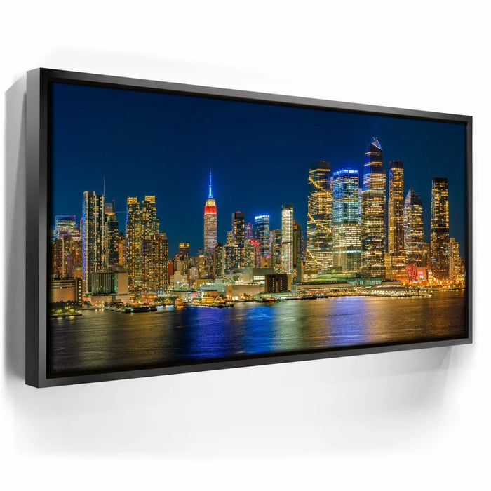 Featured image 5 for Midtown Manhattan Skyline Panoramic View At Night - 2 Of 2