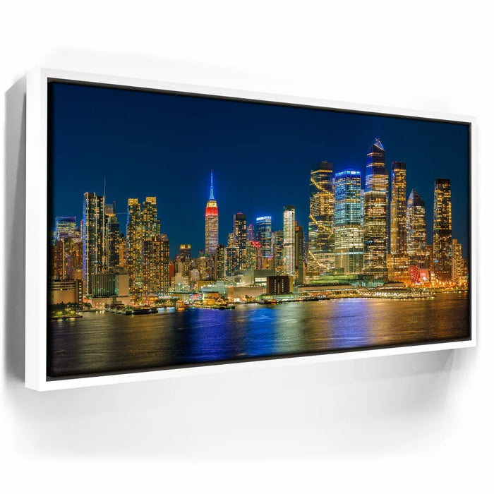 Featured image 6 for Midtown Manhattan Skyline Panoramic View At Night - 2 Of 2