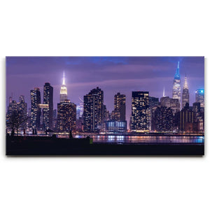 Midtown Manhattan Skyline Panoramic View From Long Island City - 1 Of 2