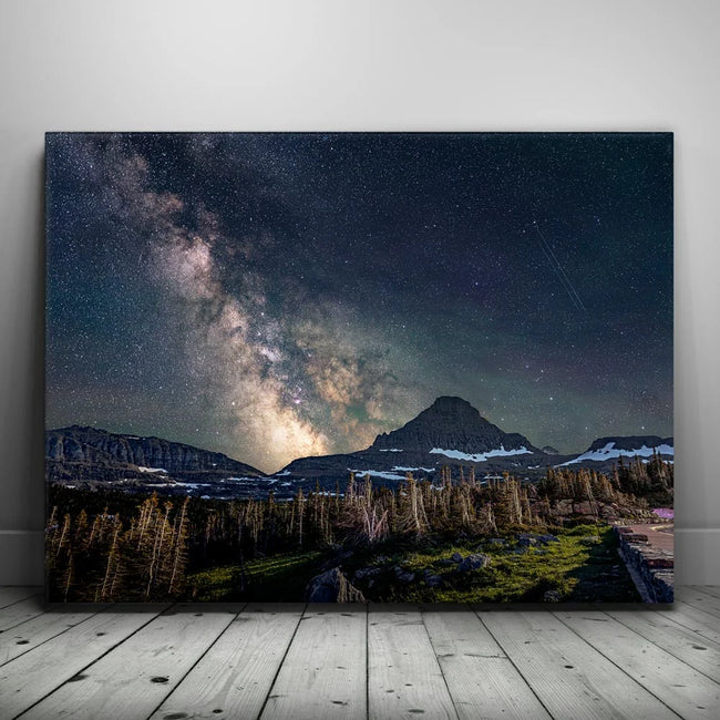 Featured image 1 for Milky Way Majesty over Glacier National Park