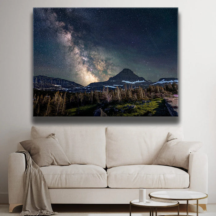 Featured image 2 for Milky Way Majesty over Glacier National Park