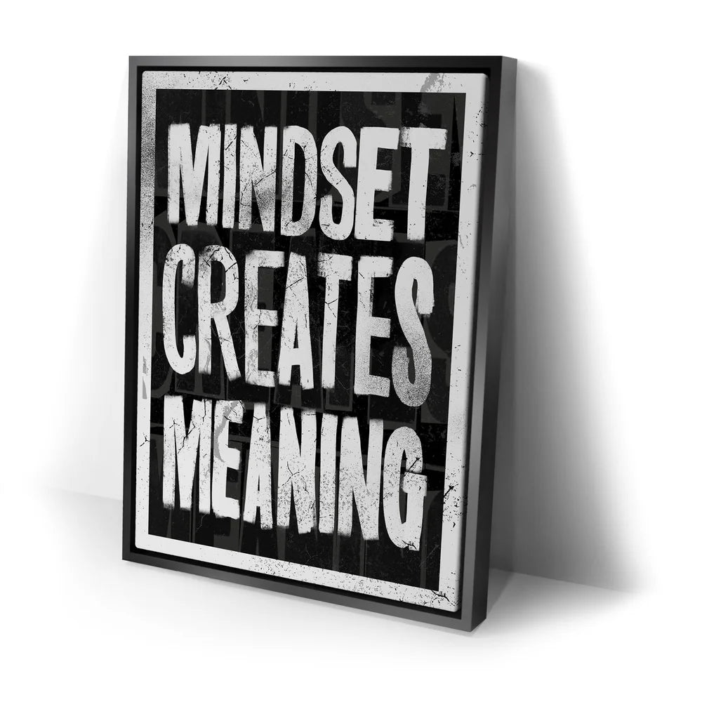 Featured image 2 for Mindset Creates Meaning - Black and White