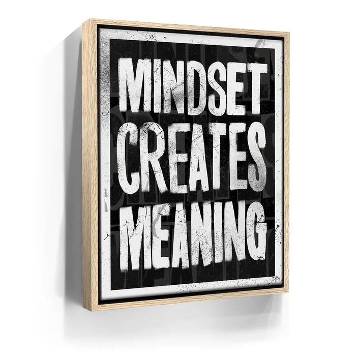 Featured image 9 for Mindset Creates Meaning - Black and White