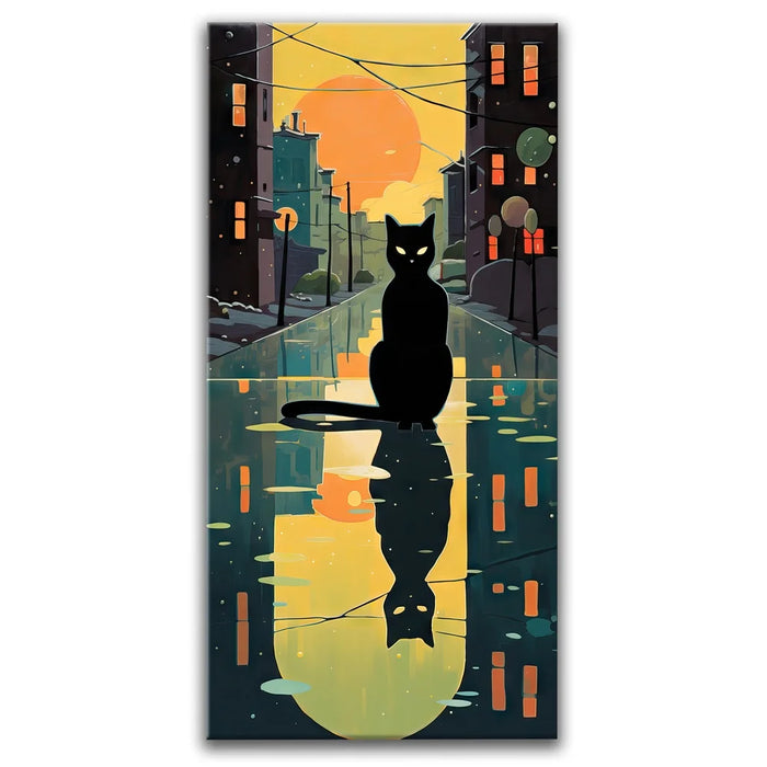 Featured image 1 for Minimalist Black Cat