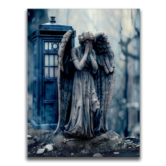 Missing Timelord Posters, Prints, & Visual Artwork TheGoatWallArt PORTRAIT 18x24 0.75" STANDARD