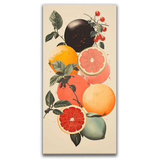 Modern Abstract Orchard Posters, Prints, & Visual Artwork TheGoatWallArt PORTRAIT - TALL 15x30 0.75" STANDARD