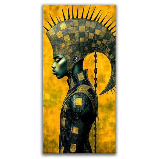 Monarch Of The Ninth Moon Posters, Prints, & Visual Artwork TheGoatWallArt PORTRAIT - TALL 15x30 0.75" STANDARD