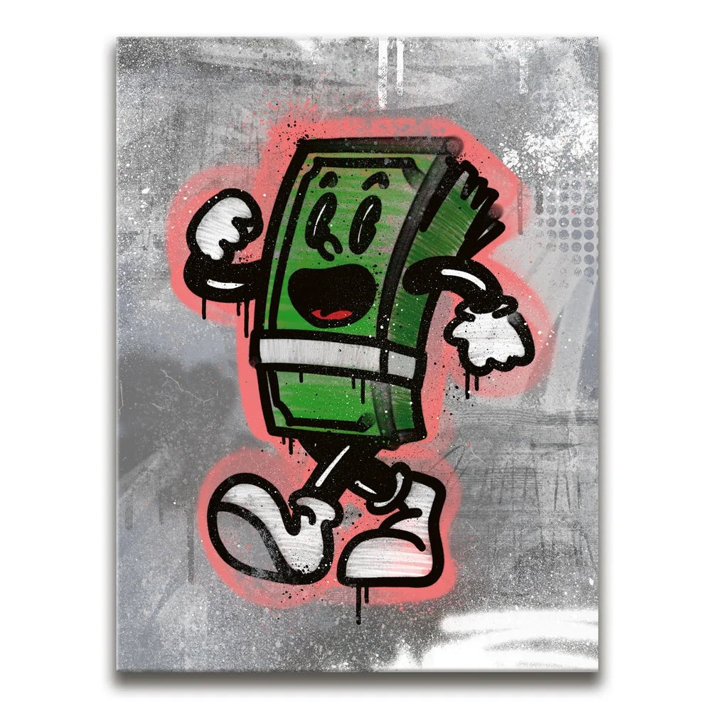 Featured image 1 for Money Mascot - Graffiti