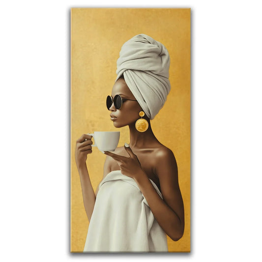 Morning Ritual Posters, Prints, & Visual Artwork TheGoatWallArt PORTRAIT - TALL 15x30 0.75" STANDARD