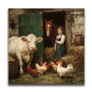 Morning at the Stable
