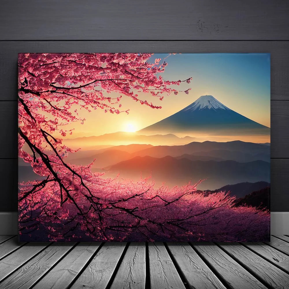 Featured image 1 for Mount Fuji Cherry Blossom Sunrise