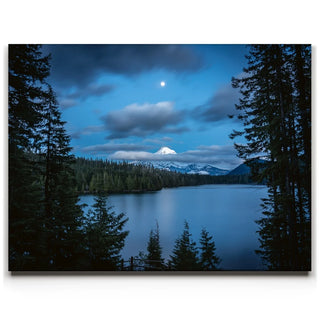 Mount Hood & The Moon