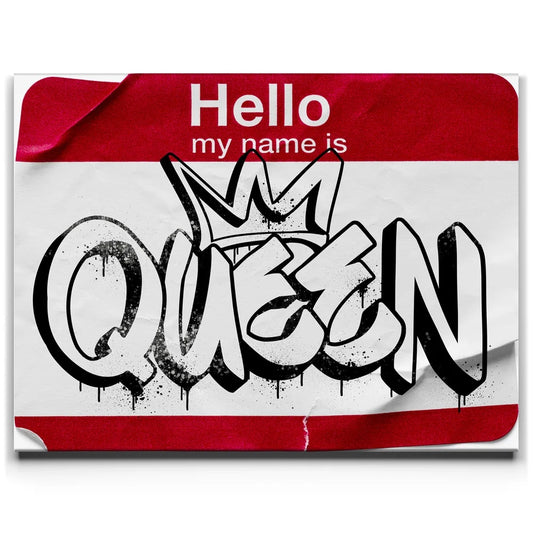 My Name Is Queen Posters, Prints, & Visual Artwork TheGoatWallArt LANDSCAPE 24x18 0.75" STANDARD